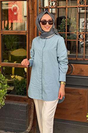 KAYRA Tunik KA-B25-21133 Duman