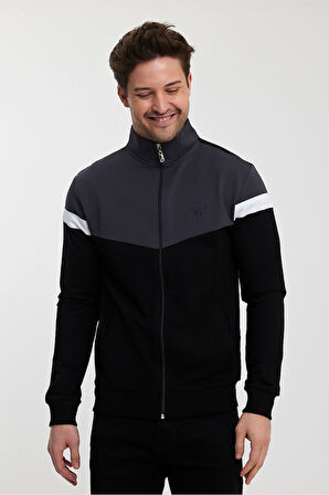 Twobull BERLİN Erkek  Siyah Sweatshirt