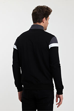 Twobull BERLİN Erkek  Siyah Sweatshirt