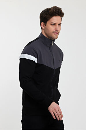 Twobull BERLİN Erkek  Siyah Sweatshirt