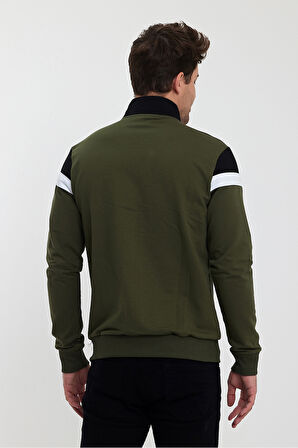 Twobull BERLİN Erkek  Haki Sweatshirt