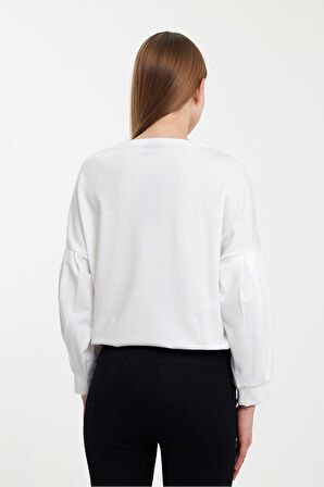 Twobull NAIROBI Kadın  Taş Sweatshirt