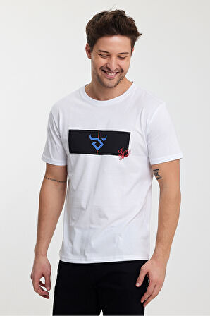 Twobull DENVER Erkek  Beyaz Tişört