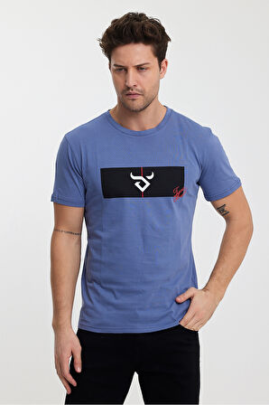 Twobull DENVER Erkek  Lacivert Tişört