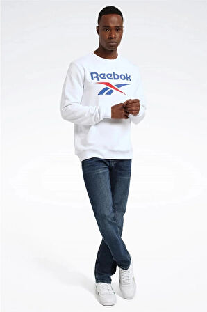 4W,REEBOK IDENTITY BIG LOGO,BEYAZ