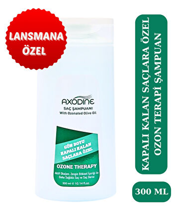 Axodine Gün Boyu Kapalı Kalan Saçlara Özel Ozon Terapi Şampuan 300 ML