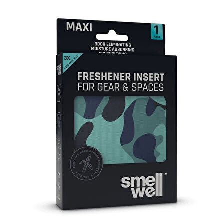 SmellWell Maxi Camo Green