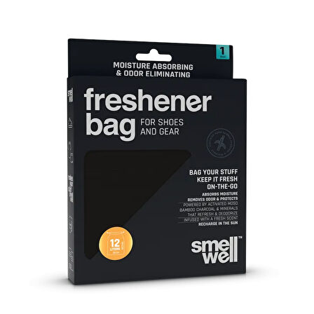 SmellWell Freshener Bag Solid Black