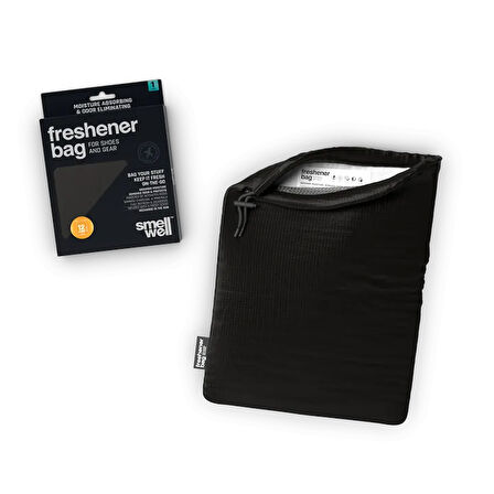 SmellWell Freshener Bag Solid Black