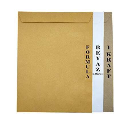Zarf A4 boyutunda Formula Torba Zarf 24x32 cm - 50 Adet