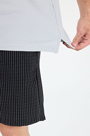 Erkek Polo Yaka Kısa Kollu T-Shirt – %95 Pamuk %5 Elastan – Esnek, Şık ve Rahat Erkek Tişört 0001