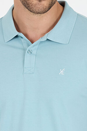 %95 Pamuk %5 Elastan Slim Fit Kısa Kollu Rahat Kumaş Nefes Alabilir Erkek Polo Yaka T-shirt 0002