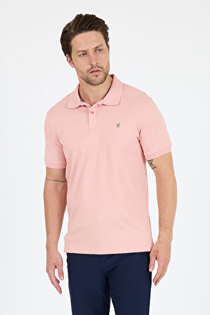 %95 Pamuk %5 Elastan Slim Fit Kısa Kollu Rahat Kumaş Nefes Alabilir Erkek Polo Yaka T-shirt 0002