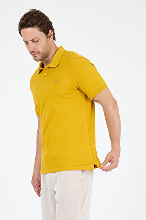 %95 Pamuk %5 Elastan Slim Fit Kısa Kollu Rahat Kumaş Nefes Alabilir Erkek Polo Yaka T-shirt 0002