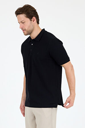 Erkek Polo Yaka Kısa Kollu T-Shirt – %95 Pamuk %5 Elastan – Esnek, Şık ve Rahat Erkek Tişört 0001