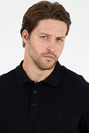 Erkek Polo Yaka Kısa Kollu T-Shirt – %95 Pamuk %5 Elastan – Esnek, Şık ve Rahat Erkek Tişört 0001