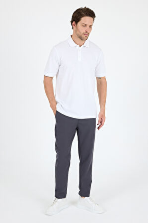 Erkek Polo Yaka Kısa Kollu T-Shirt – %95 Pamuk %5 Elastan – Esnek, Şık ve Rahat Erkek Tişört 0001