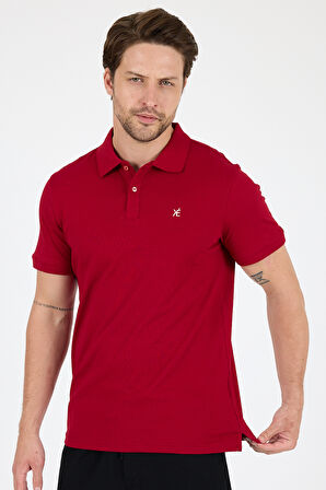 %95 Pamuk %5 Elastan Slim Fit Kısa Kollu Rahat Kumaş Nefes Alabilir Erkek Polo Yaka T-shirt 0002