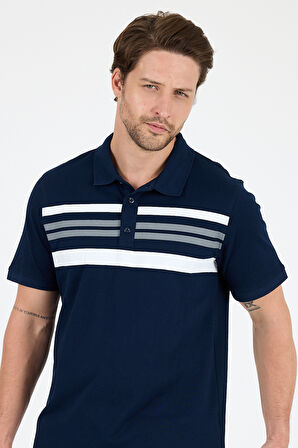Erkek Polo Yaka Kısa Kollu T-Shirt – %95 Pamuk %5 Elastan – Esnek, Şık ve Rahat Erkek Tişört 0035