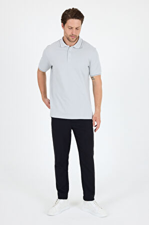 Erkek Polo Yaka Kısa Kollu T-Shirt – %95 Pamuk %5 Elastan – Esnek, Şık ve Rahat Erkek Tişört 0039