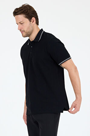 Erkek Polo Yaka Kısa Kollu T-Shirt – %95 Pamuk %5 Elastan – Esnek, Şık ve Rahat Erkek Tişört 0039
