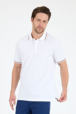 Erkek Polo Yaka Kısa Kollu T-Shirt – %95 Pamuk %5 Elastan – Esnek, Şık ve Rahat Erkek Tişört 0039