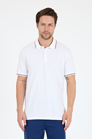 Erkek Polo Yaka Kısa Kollu T-Shirt – %95 Pamuk %5 Elastan – Esnek, Şık ve Rahat Erkek Tişört 0039