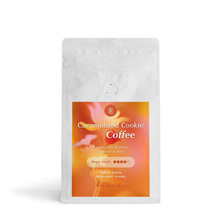 Mim and More Caramelized Cookie Coffee Karamelize Kurabiye Aromalı Kahve Filtre Kahve 200 Gr