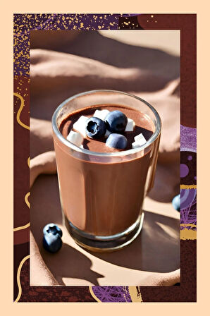 Yaban Mersinli Sıcak Çikolata Blueberry Hot Chocolate Tin 200 gr