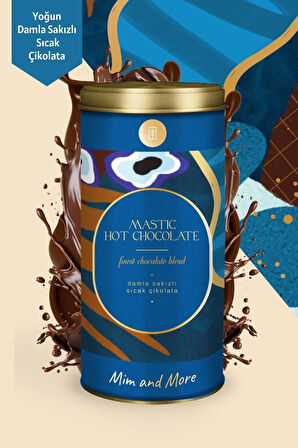 Damla Sakızlı Sıcak Çikolata Mastic Hot Chocolate Tin 200 gr