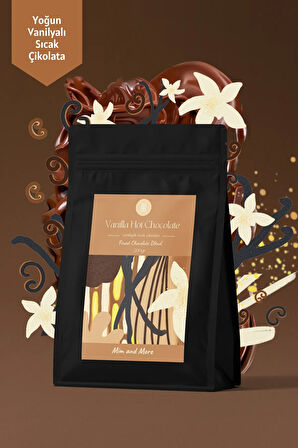 Vanilyalı Sıcak Çikolata Vanilla Hot Chocolate 200 Gr