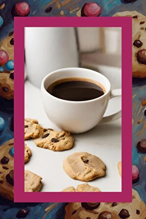 Decaf Cookie Coffee Kafeinsiz Kurabiye Aromalı Çekirdek Kahve 200 Gr