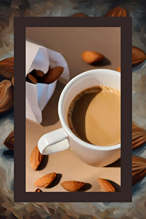 Almond Coffee Badem Aromalı Kahve Çekirdek Kahve 200 Gr