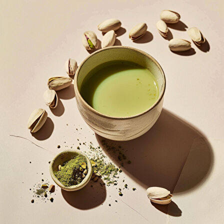 Mim and More Pistachio Matcha Antep Fıstığı Aromalı Matcha 25 Gr