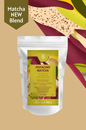 Pistachio Matcha - Antep Fıstığı Aromalı 50 Gr
