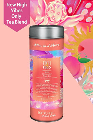 Güllü & Şeftalili Beyaz Çay High Vibes Only Tea 30gr