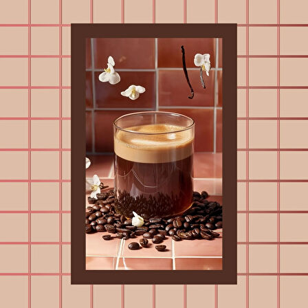 High Caffeine Vanilla Coffe Vanilya Aromalı Yüksek Kafeinli Kahve Çekirdek Kahve 200 GR