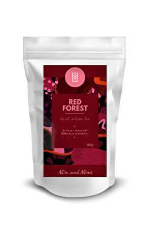 Red Forest Tea - Kırmızı Meyveli Hibiskus Çayı 100 gr