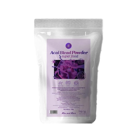 Doğal Acai Tozu - Superfood Acai Blend Powder, 100 g
