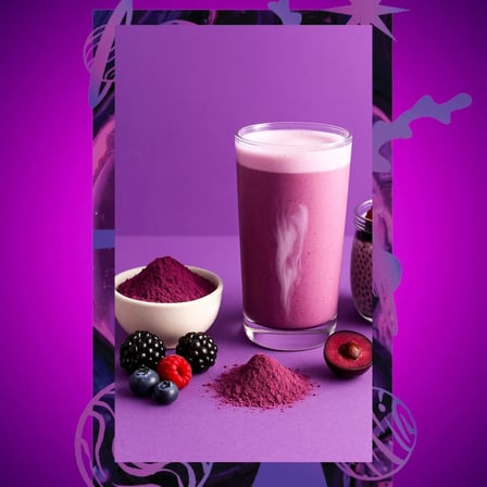 Doğal Acai Tozu - Superfood Acai Blend Powder, 100 g