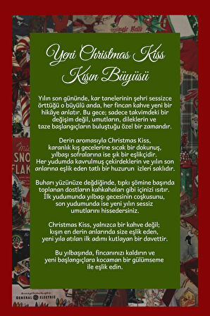 Christmas Kiss 2025 Coffee – Macadamia Aromalı Filtre Kahve 200 gr