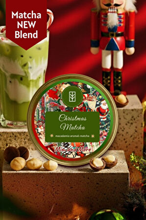 Christmas Kiss 2025 Matcha – Macadamia Aromalı Matcha, 25 gr