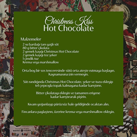 Christmas Kiss 2025 Hot Chocolate – Macadamia Aromalı Sıcak Çikolata, 50 G
