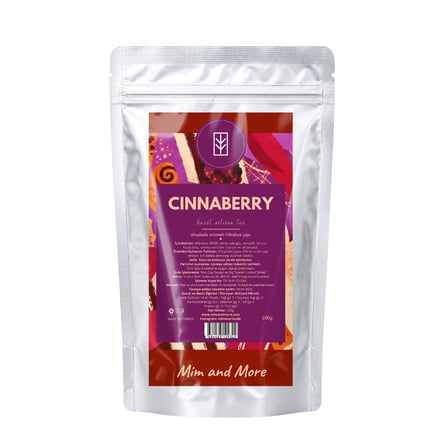 Cinnaberry Tea – Ahududu Aromalı Hibiskus Çayı Doypack 100 g