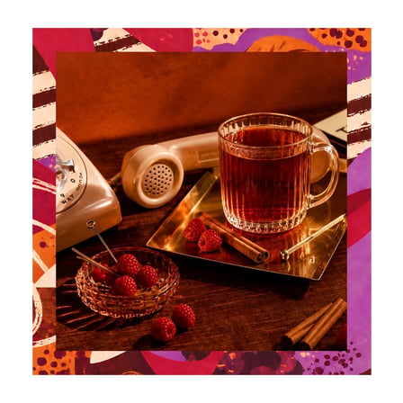 Cinnaberry Tea – Ahududu Aromalı Hibiskus Çayı Doypack 100 g