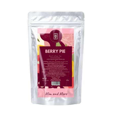 Berry Pie Tea – Orman Meyveleri Aromalı Hibiskus Çayı Doypack 100 g