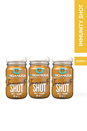 3’lü Organik Immunıty Shot 60 Ml