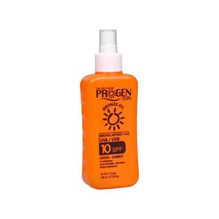 Progen Sun Bronzlastırıcı Spf 10 150 Ml