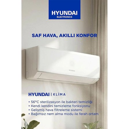 Hyundai HYN-24000WF 24000 BTU Duvar Tipi Split Klima 