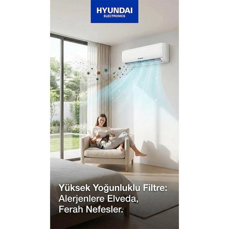 Hyundai HYN-24000WF 24000 BTU Duvar Tipi Split Klima 